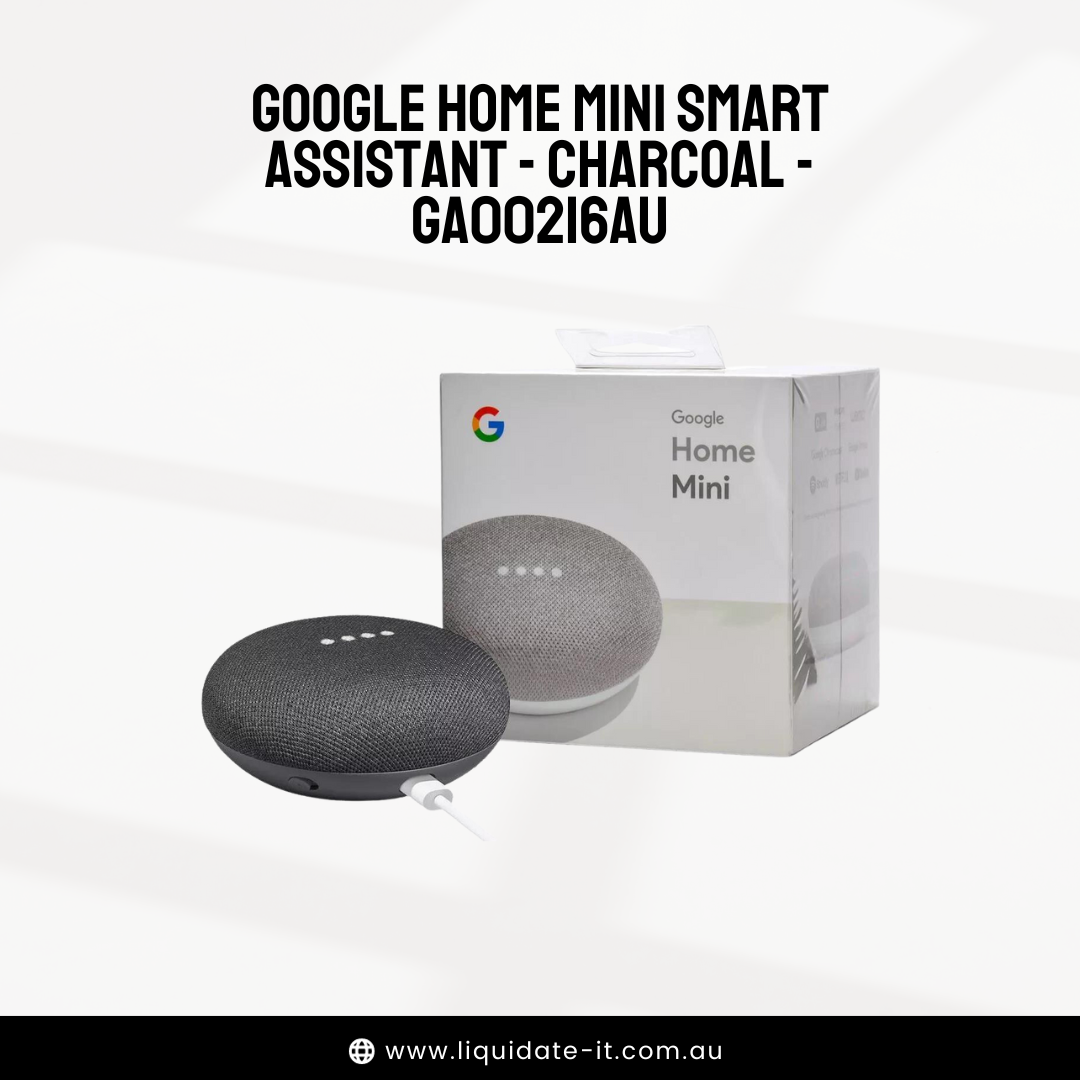 Google GOOGLE HOME MINI CHARCOAL - スピーカー・ウーファー